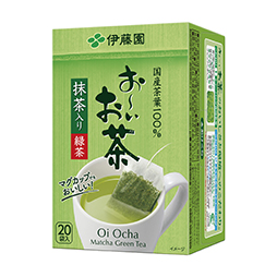 お～いお茶　エコティーバッグ　緑茶