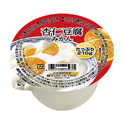 杏仁豆腐みかん