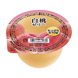 白桃ゼリー