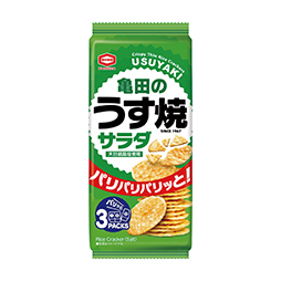 亀田のうす焼サラダ