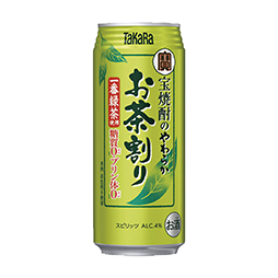 宝焼酎のやわらかお茶割り