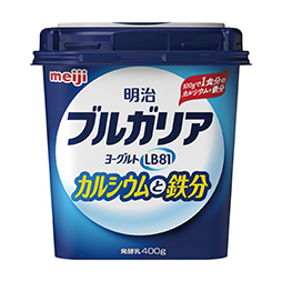 ブルガリアヨーグルト　LB81　カルシウムと鉄分
