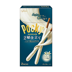 ポッキー　2層仕立て＜バニラ香るホワイト＞