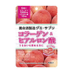 グミ×サプリ　コラーゲン＆ヒアルロン酸