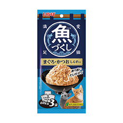 魚づくしパウチ　まぐろ・かつお　しらす入り