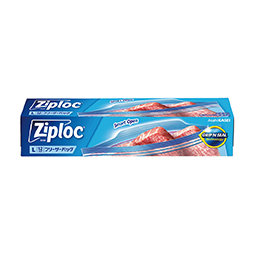 ジップロック　フリーザーバッグ　Ｌ