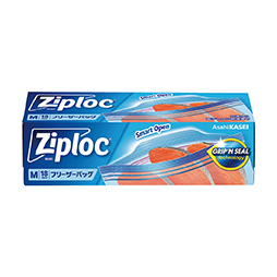ジップロック　フリーザーバッグ　Ｍ