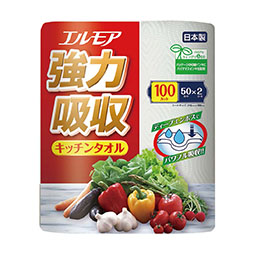 エルモア　強力吸収キッチンタオル