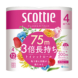 スコッティ　フラワーパック3倍長持ち　ダブル