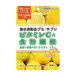 グミ×サプリ　ビタミンＣ＆食物繊維