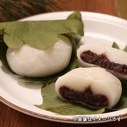 かしわ餅 つぶあん