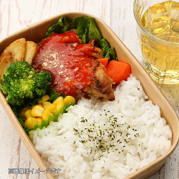 1食分緑黄色野菜のトマトチキン弁当 