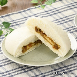 大きなチーズカレーまん