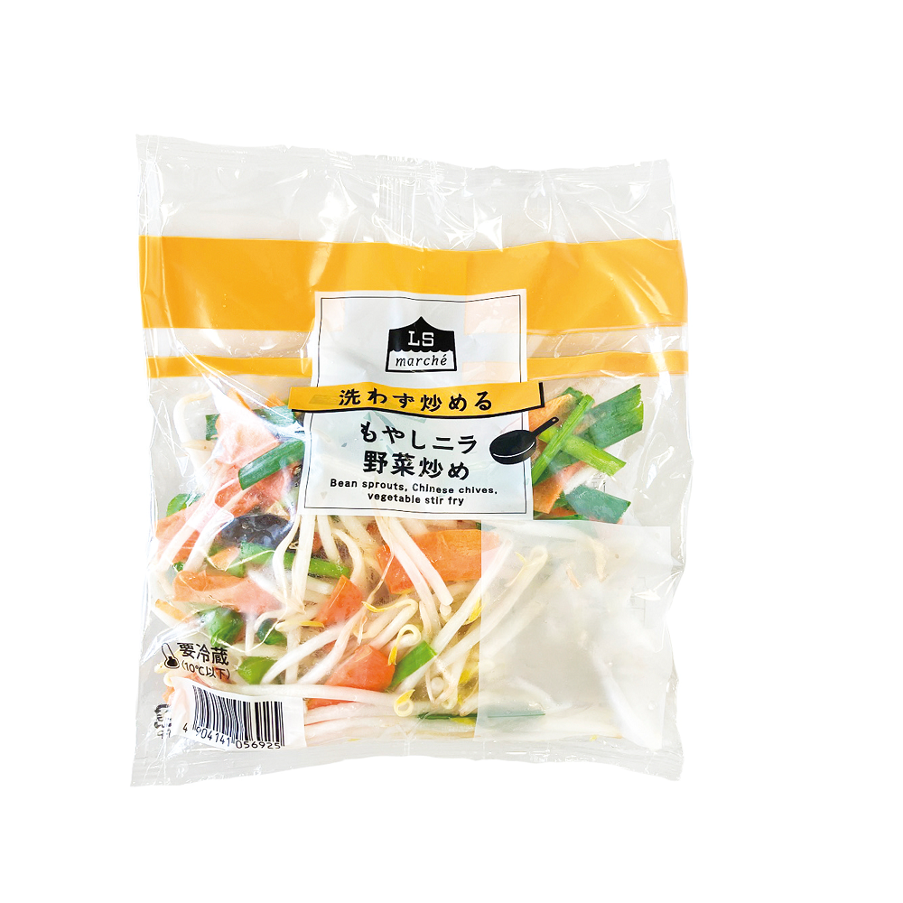 もやしニラ野菜炒め