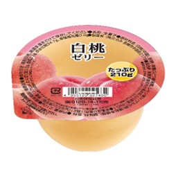 白桃ゼリー