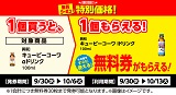 興和「キューピーコーワiドリンク」がもらえる！おトクなレシートクーポン　9月30日(水)から10月6日(火)まで