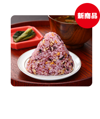 新商品 もっちり雑穀ごはんおにぎり 本体価格 100円（税込108円）