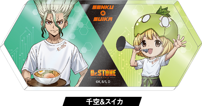 Dr.STONE ローソンストア100　千空　　描き下ろし缶バッジ　20枚 Dr.STONE ローソンストア100 千空 描き下ろし缶バッジ 20枚 Dr