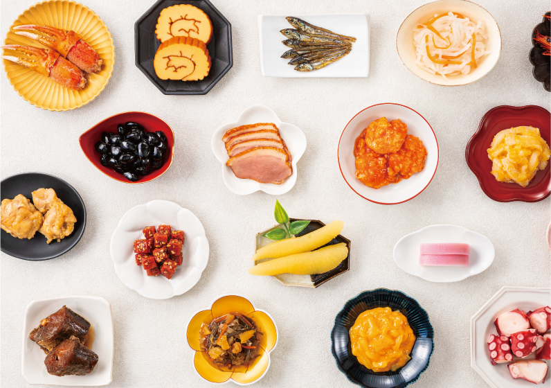 和食・洋食・中華、定番から高級食材まで 全43種類の「選べるおせち」