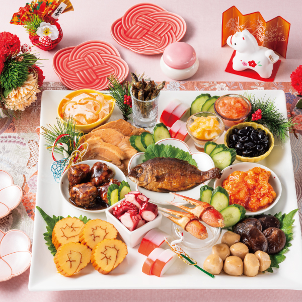 新年のはじまりは華やかに ごちそうおせち