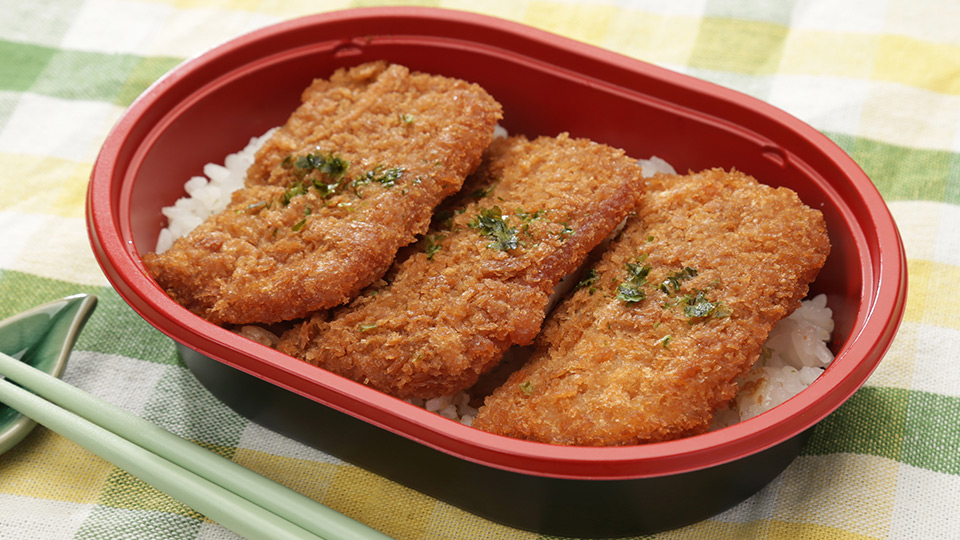 だけ弁当  ソースハムカツ