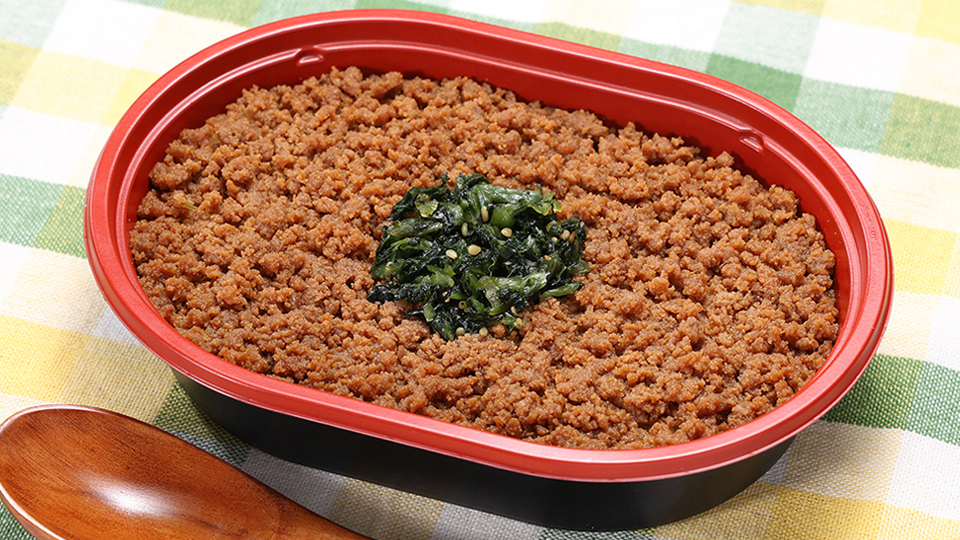 だけ弁当  鶏そぼろ