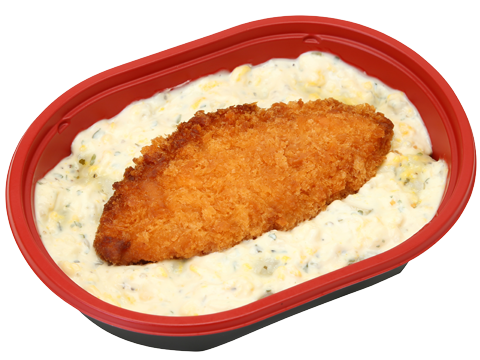 だけ弁当 白身魚フライ