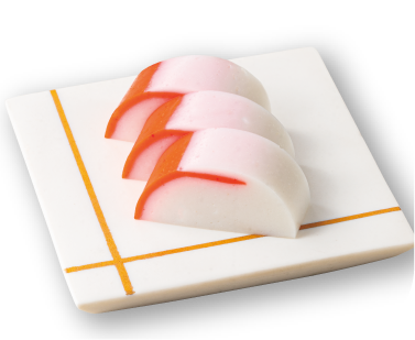 鯛入り紅白御蒲鉾