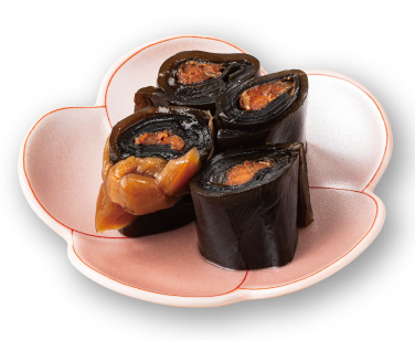 鮭昆布巻