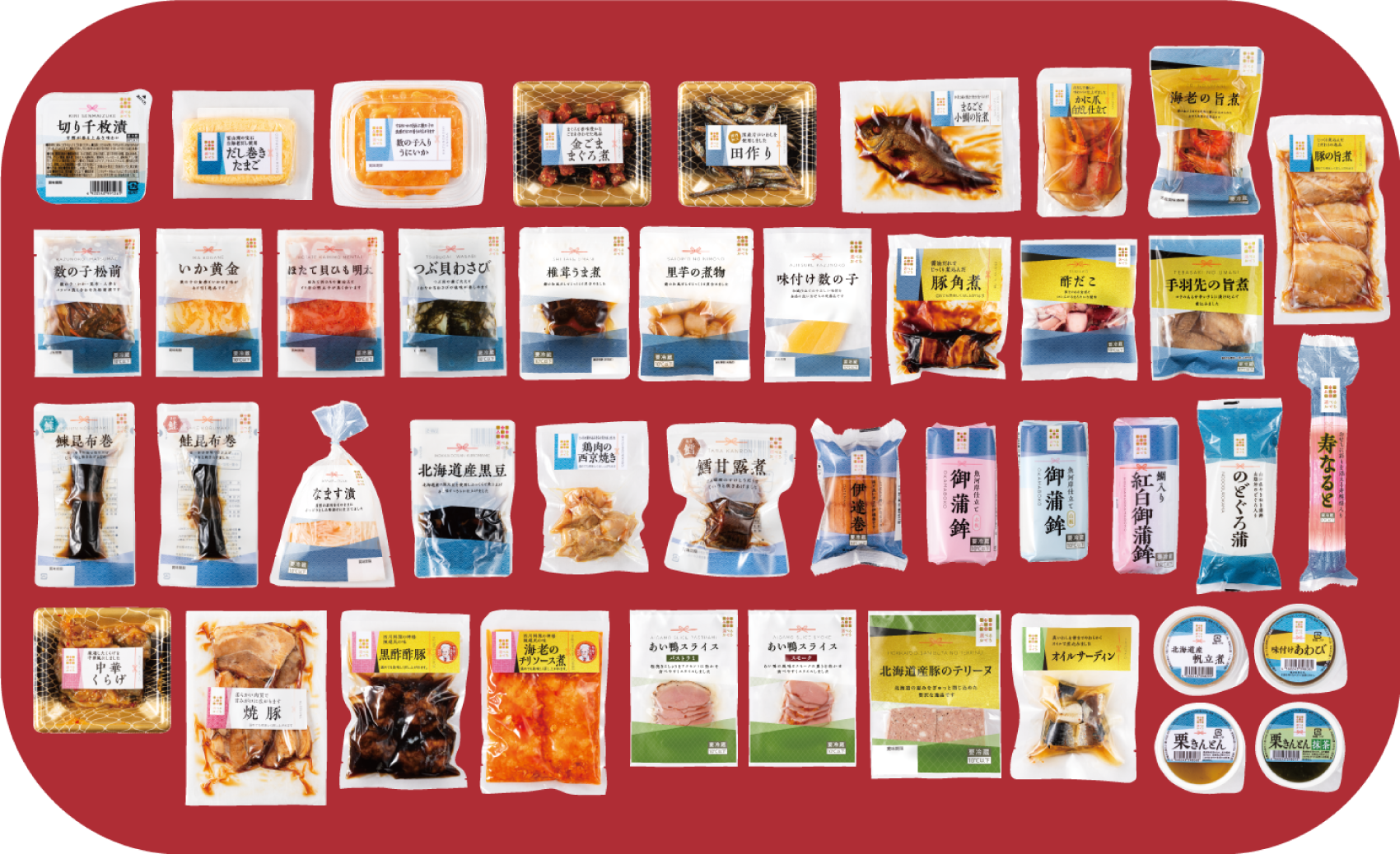 全43種のパッケージ